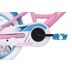Detský bicykel 16 Kands Nelly Velo Ružovo-modrý + úchyt